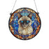 Cat Siamese Stained Glass Effect Suncatcher